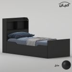 تخت‌خواب ملامینه یک نفره اعیان مدل FH985 سایز 80 * 180 سانتی‌متر - Image 4