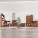 سرویس تخت خواب ملامینه  یک نفره اعیان مدل FH997 سایز 90x200 سانتی متر مجموعه شش عددی