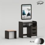 ست آینه و میز آرایش اعیان مدل FH993 سه عدد کشو - Image 9