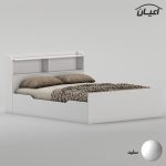 تخت‌خواب ملامینه دو نفره اعیان مدل FH988 سایز 160 * 200 سانتی‌متر - Image 2