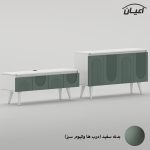 سرویس کنسول و میز تلویزیون اعیان مدل FH979 مجموعه دو عددی - Image 6