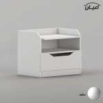 میز پاتختی اعیان مدل FH989 یک عدد کشو - Image 2