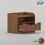 سرویس تخت خواب ملامینه  یک نفره اعیان مدل FH997 سایز 90x200 سانتی متر مجموعه شش عددی - Image 9