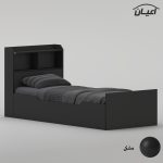 تخت‌خواب ملامینه یک نفره اعیان مدل FH986 سایز 90 * 200 سانتی‌متر - Image 4