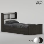 تخت‌خواب ملامینه یک نفره اعیان مدل FH986 سایز 90 * 200 سانتی‌متر - Image 8