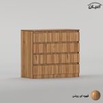 دراور اعیان مدل FH1008 چهار عدد کشو - Image 5