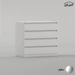 دراور اعیان مدل FH1008 چهار عدد کشو - Image 2